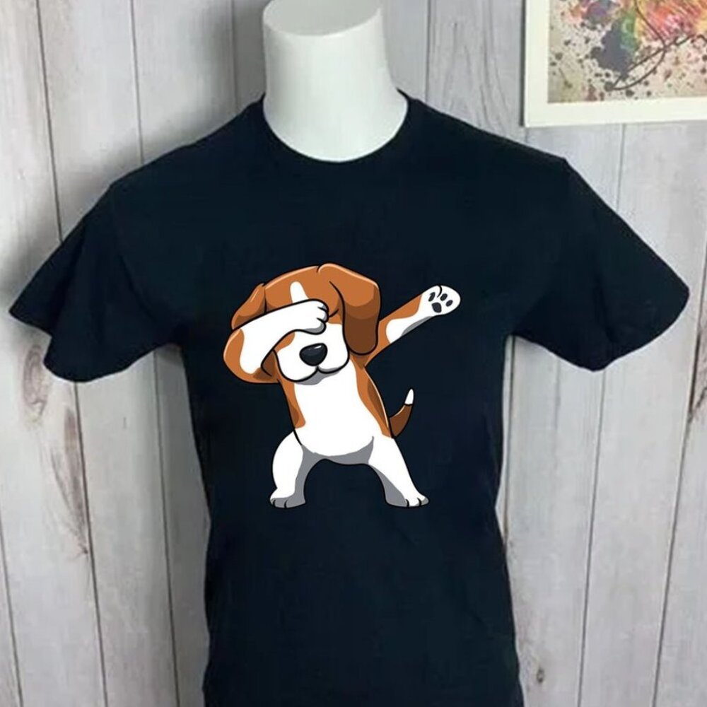 Dabbing Beagle Dog T Shirt Animal Lover And Rescue Tshirt Dog Lover Tees